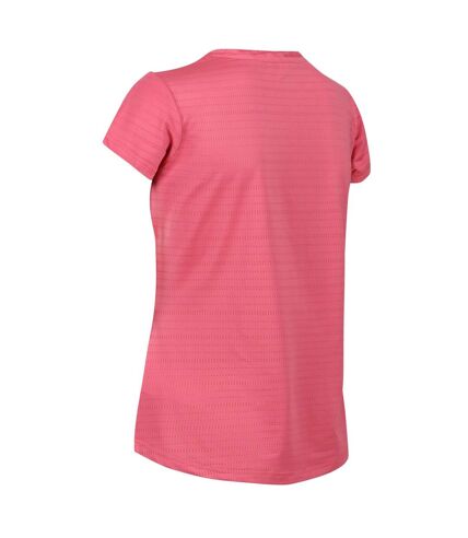 T-shirt limonite femme rose Regatta