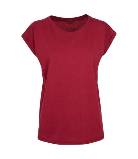 T-shirt Femme Bordeaux Build Your Brand