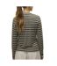 T-Shirt blanc/kaki femme vero moda clara-2