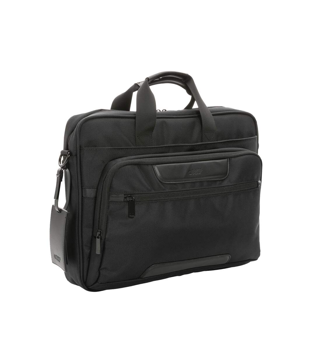 Voyager rpet aware laptop bag one size black Swiss Peak-1