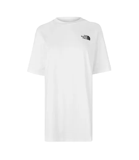 T-shirt Motif/style Dôme Essential Femme Blanc The North Face