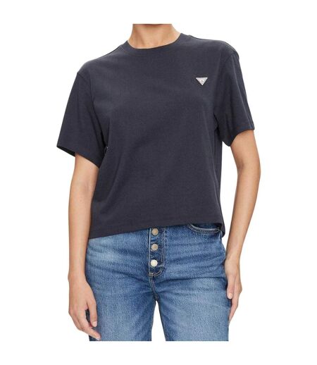T-shirt Femme Bleu Marine Guess