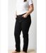 Pantalon Mayflower Claudia Noir : Jean Power Stretch Confort-4