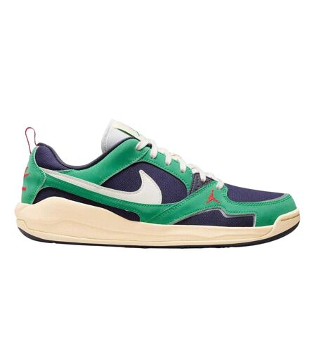 Mens Cmft Era Leather Basketball Shoes Navy Green Air