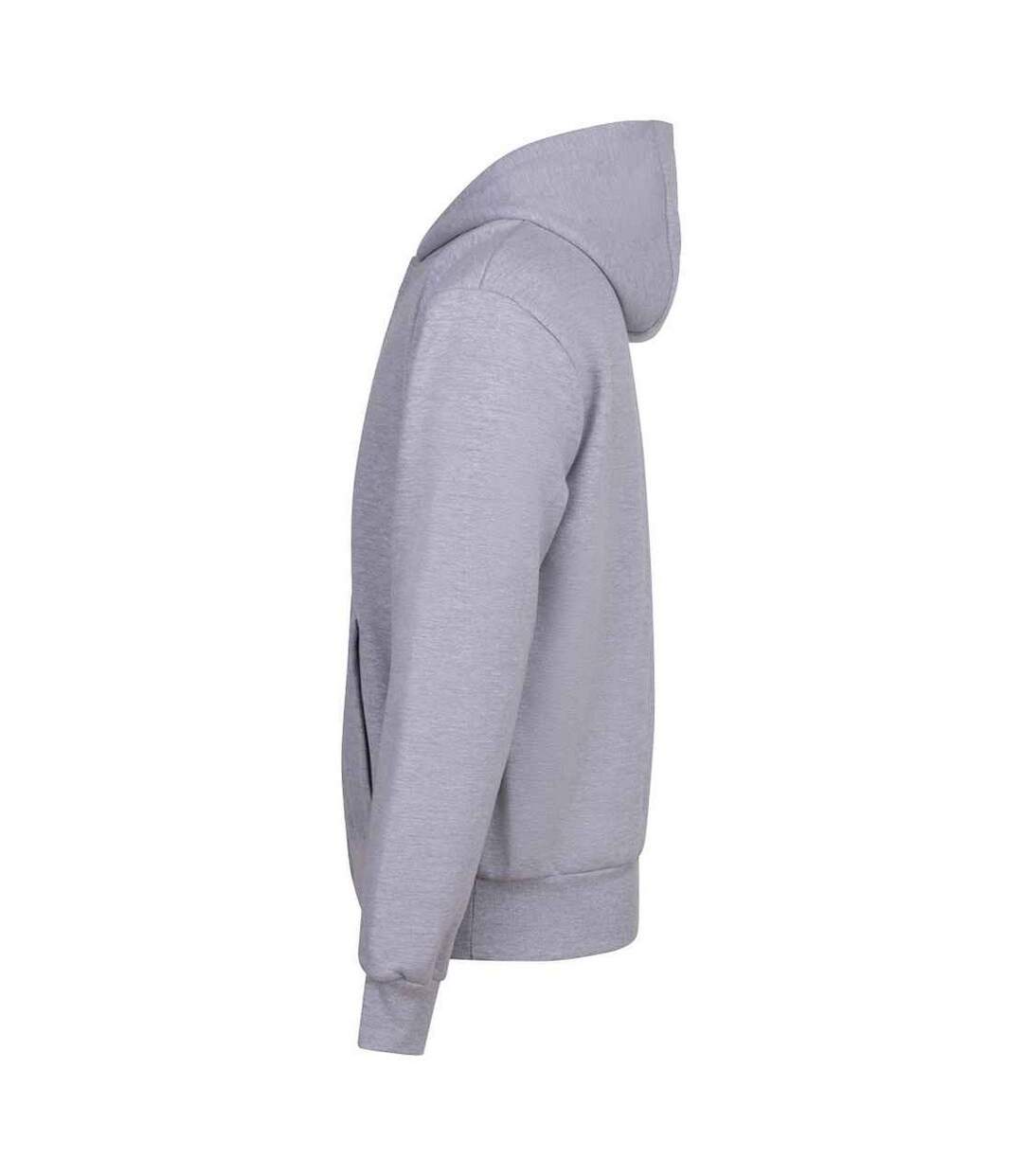 Veste à capuche signature adulte gris chiné Awdis