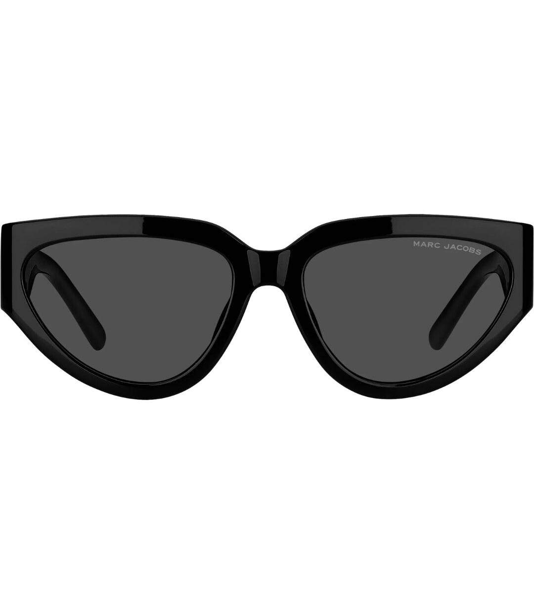 Lunettes De Soleil Motif/style Œil De Chat Femme Taille Unique Noir Gris Marc Jacobs-1