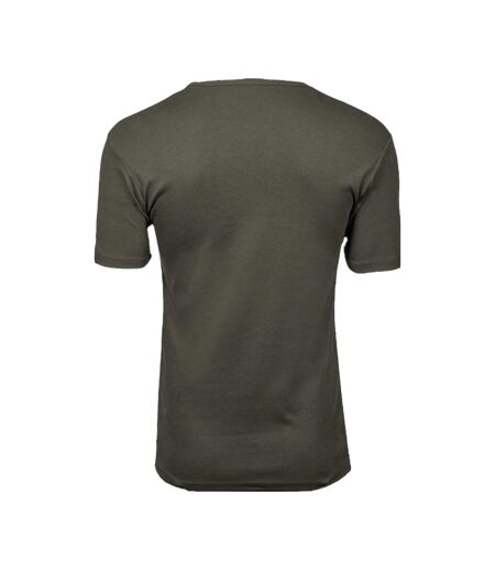 Mens Interlock T-shirt Deep Green Tee Jays