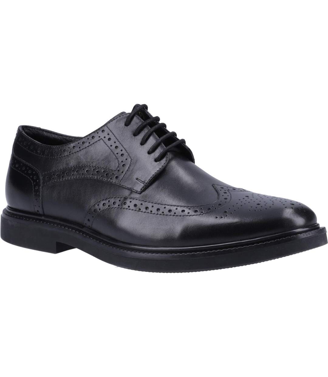 Chaussures Brogues Kingston Homme Noir Hush Puppies-1