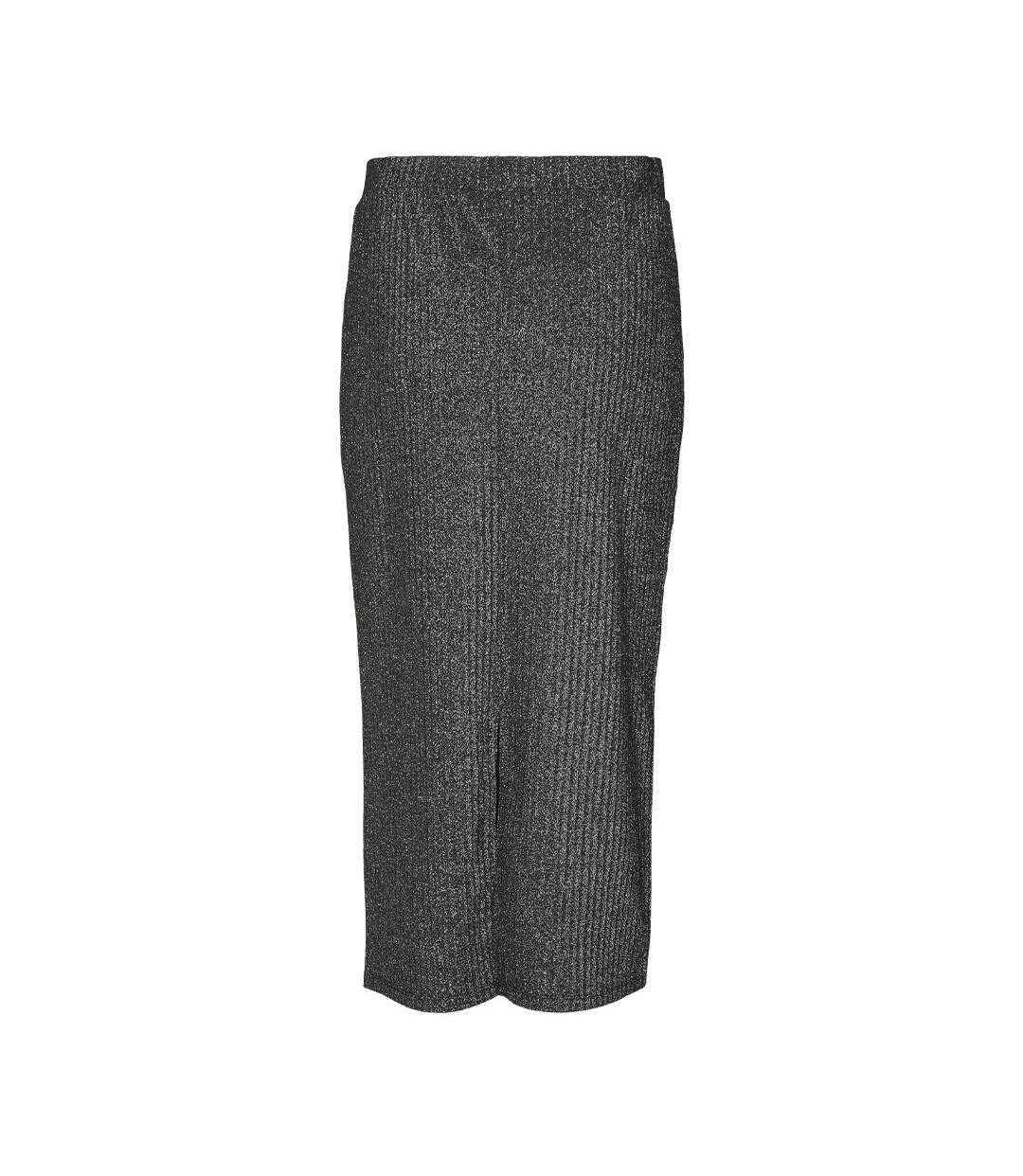 Jupe noir femme vero moda cora calf-2