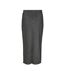 Jupe noir femme vero moda cora calf-2