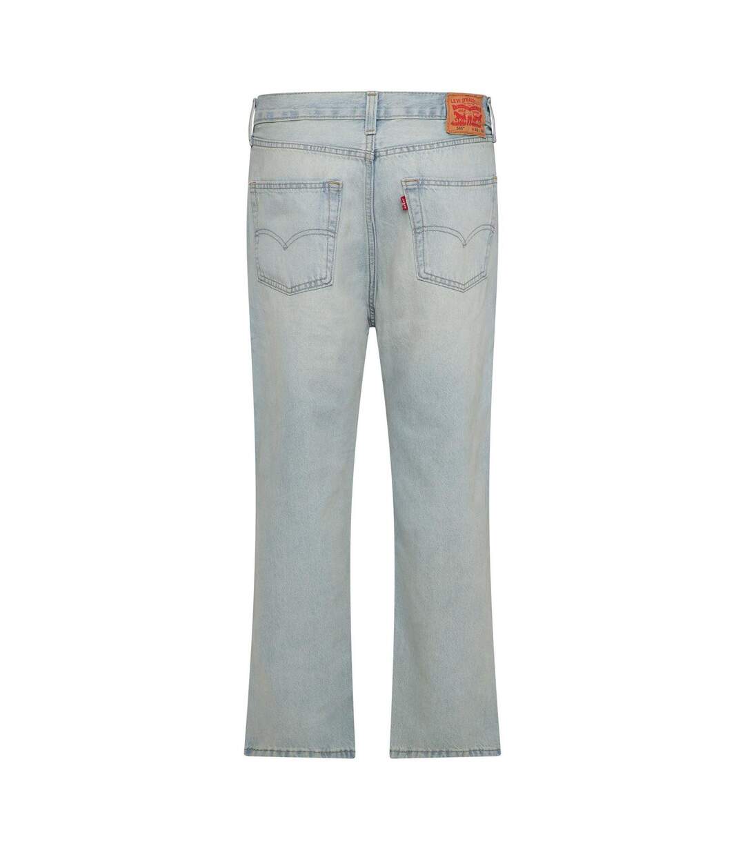 Mens Cotton Denim Loose Fit Jeans Light Blue Levis-2