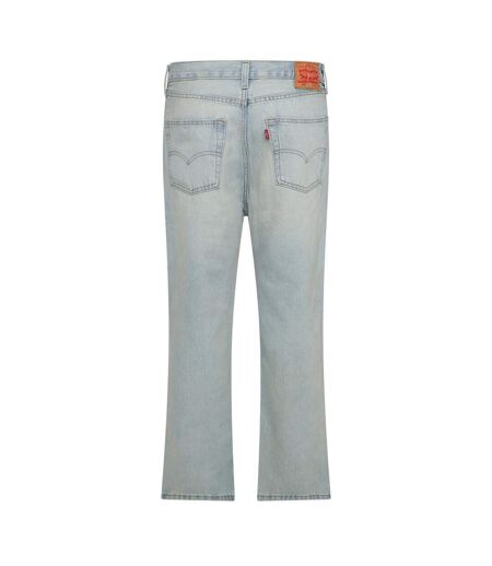 Mens Cotton Denim Loose Fit Jeans Light Blue Levis