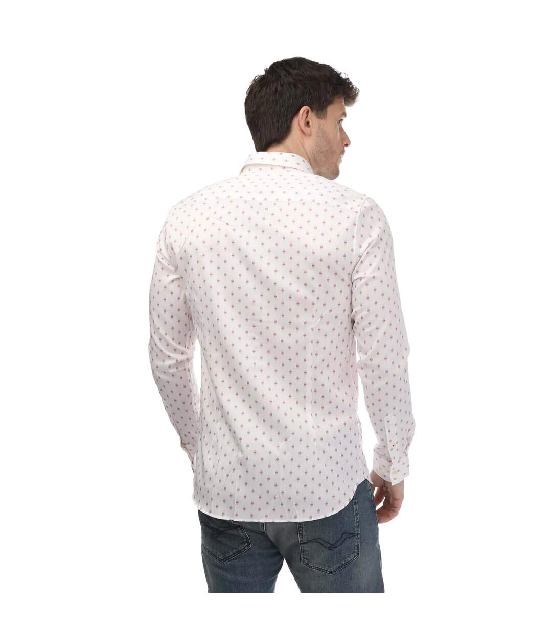 Chemise manches longues ardea homme blanc Ted Baker-2