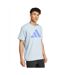 T-shirt Style Graphique Pwr Homme Bleu Adidas-1