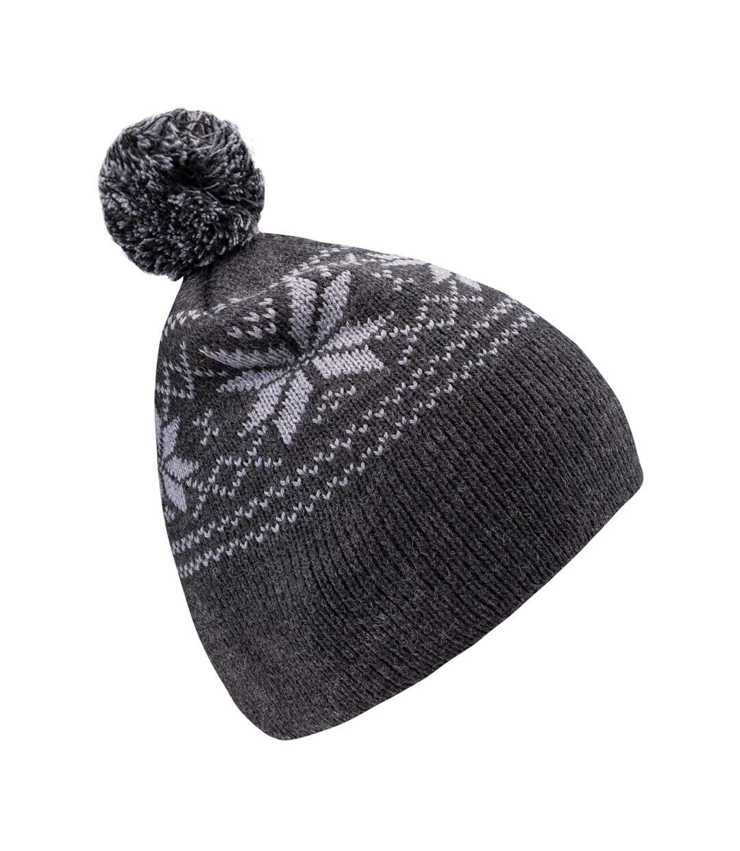 Bonnet Pascal Adulte Noir Chiné Hi-Tec-2
