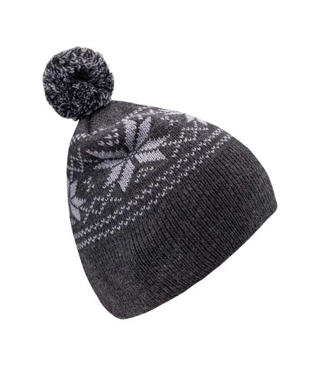 Bonnet Pascal Adulte Noir Chiné Hi-Tec