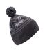 Bonnet Pascal Adulte Noir Chiné Hi-Tec-2