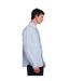 Chemise Motif/style Logo Brodé Homme Bleu Clair Fumée Fred Perry-4