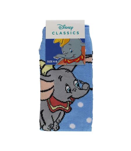 Ladies Disney Dumbo Socks | Casual Cute Character Design Funny Novelty Socks