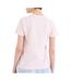 T-Shirt rose clair femme pepe jeans pjl l-2