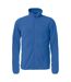Mens Basic Microfleece Fleece Jacket Royal Blue Clique-1