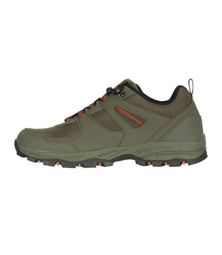 Mens Mcleod Outdoor Wide Walking Shoes Khaki Green Mountain Warehouse