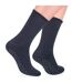 Mens Cotton Slipper Socks with Grippers-5