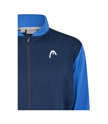 Mens Breaker Two Tone Track Jacket Blue Head