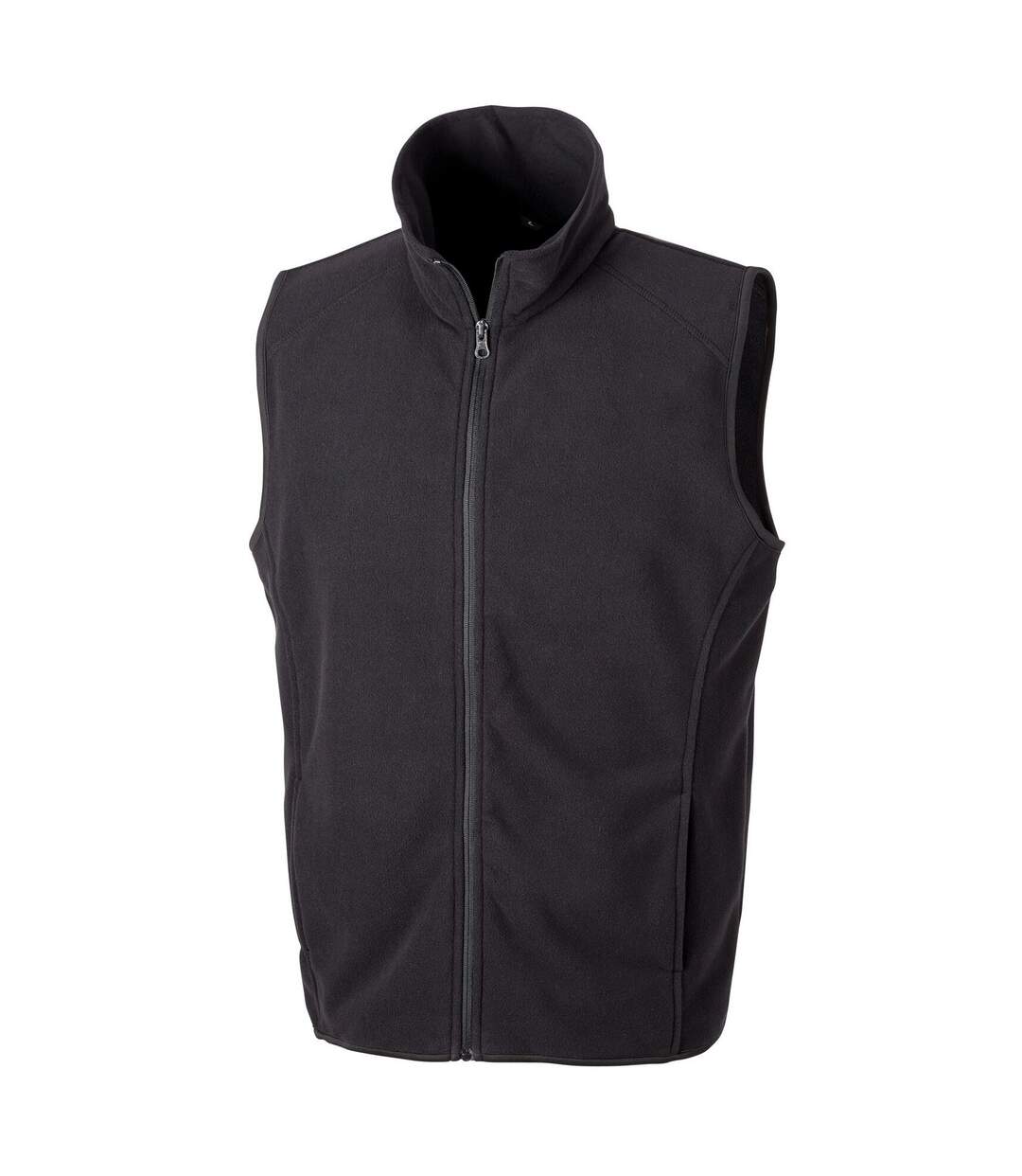 Result Core Mens Micro Fleece Gilet (Black) - UTPC3013-1