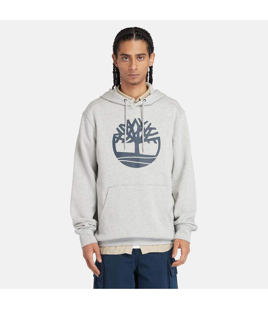 Sweat À Capuche Kennebec River Homme Gris Timberland-1