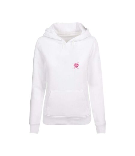 Sweat À Capuche Self Love Club Femme Blanc Miss Tee