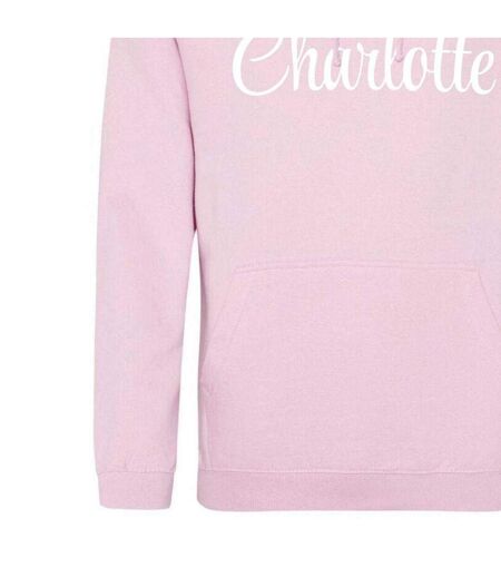 Mens Charlotte Pullover Hoodie Baby Pink AWD