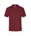 T-shirt Medium Adulte Bordeaux James And Nicholson-1