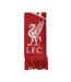 Écharpe Motif/style Liverpool Fc Taille Unique Rouge Adidas-1
