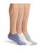 Lot de 3 Paires de Socquettes Courtes Basique Coton-1