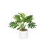Plante Artificielle en Pot Palmier 28cm Vert-1