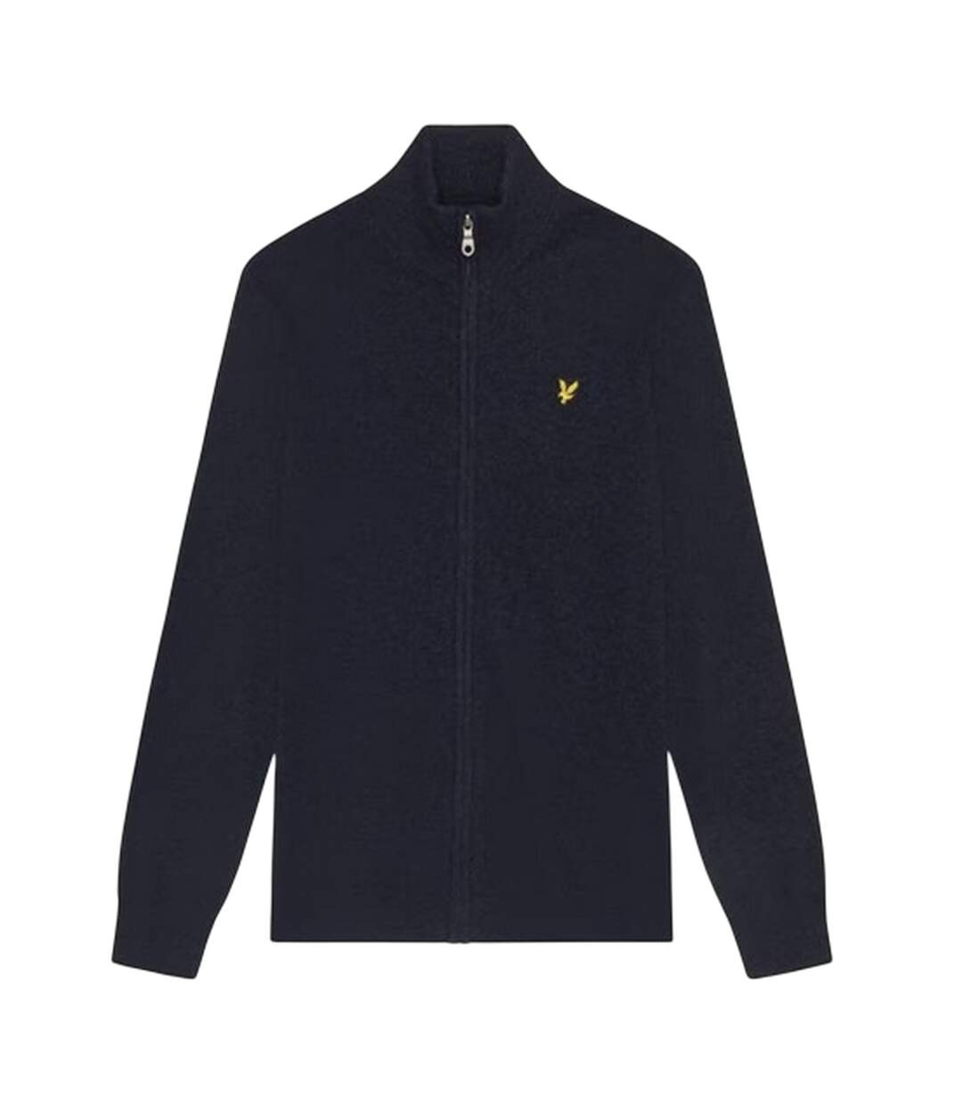 Veste Unie À Col Montant Côtelé Homme Bleu Marine Chiné Lyle & Scott-2
