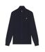 Veste Unie À Col Montant Côtelé Homme Bleu Marine Chiné Lyle & Scott-2