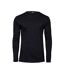 Tee Jays - T-shirt INTERLOCK - Homme (Noir) - UTPC4302