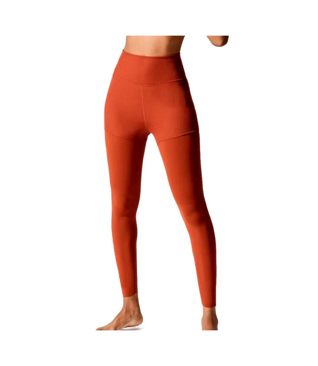 Legging 7/8 Terracotta Femme Nike Luxe Layered - S-1