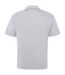 Mens Moisture Wicking Polo Shirt Heather Grey AWDis Cool-2