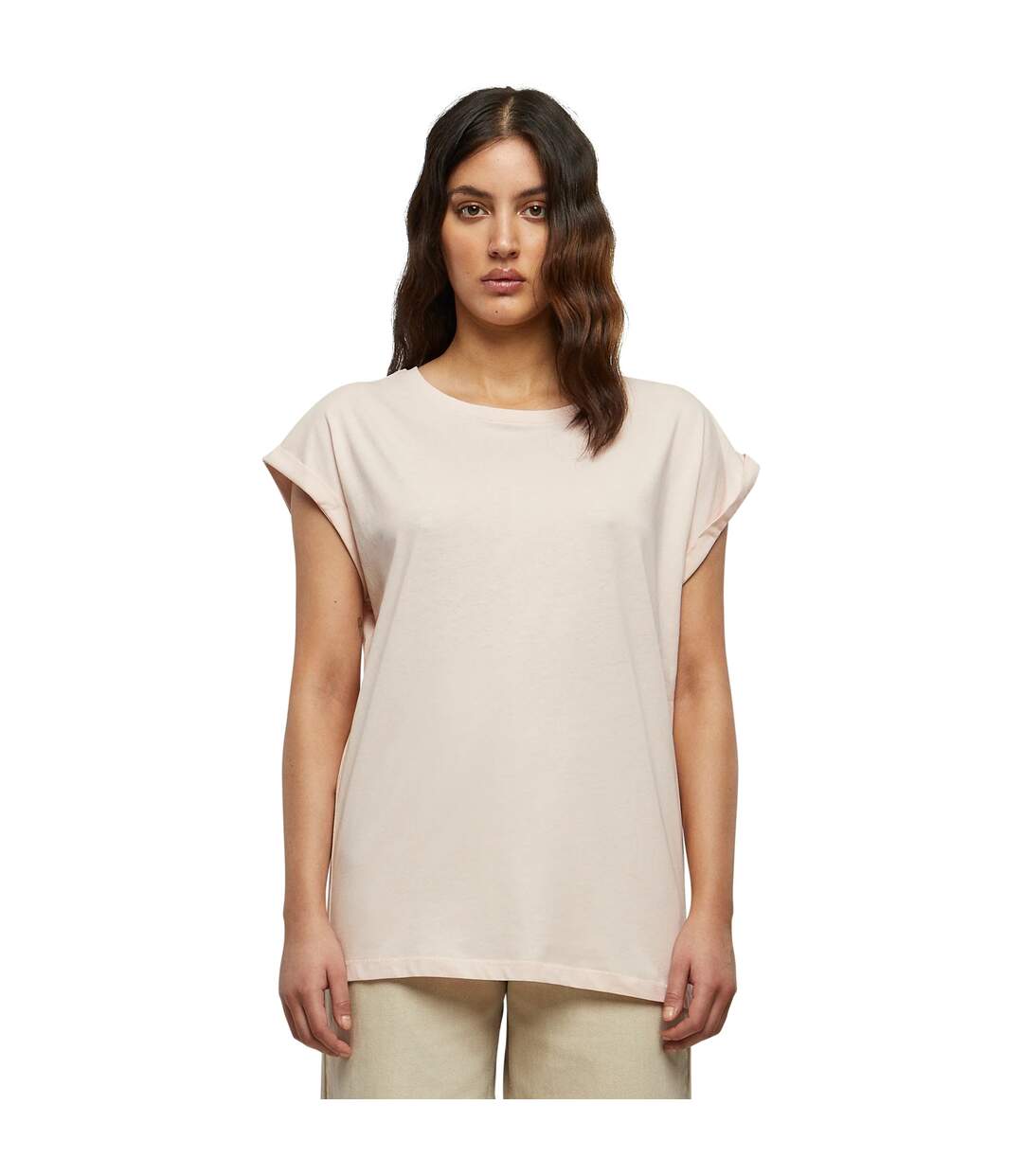 T-shirt Femme Rose Urban Classics-3