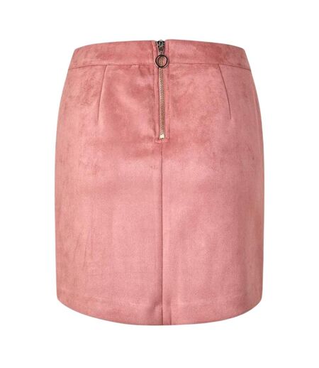 Jupe Droite Donna Femme Vieux Rose Vero Moda