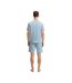 T-shirt Manches Courtes Mixmatch Homme Bleu Boss-3