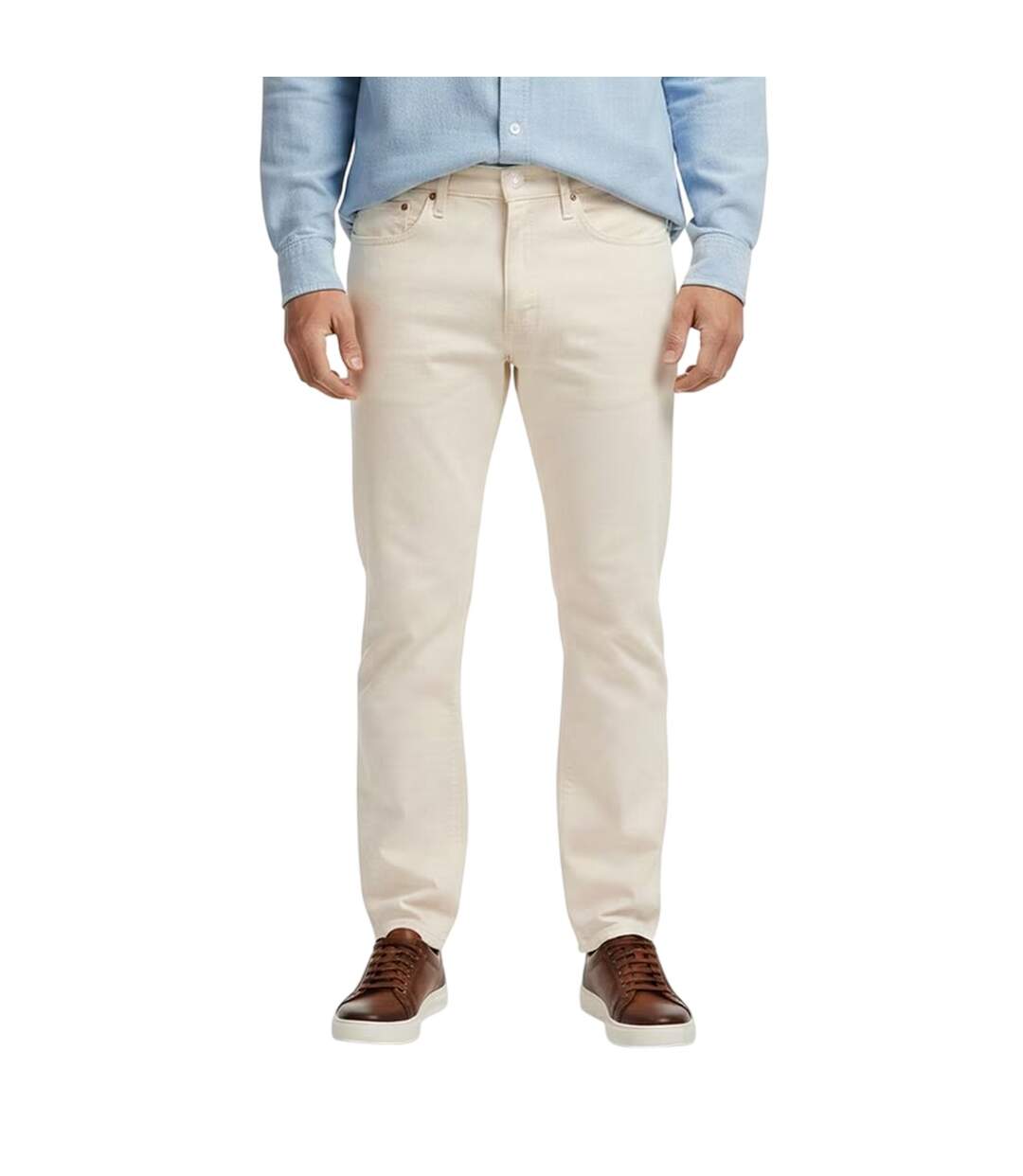 Jean Sky Homme White Levis-4