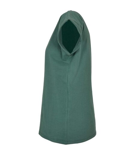 T-shirt Femme Vert Anglais Build Your Brand