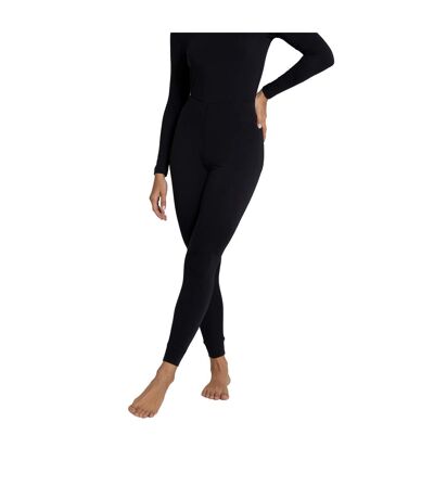Womens/ladies Blaze Base Layer Bottoms Jet Black Animal