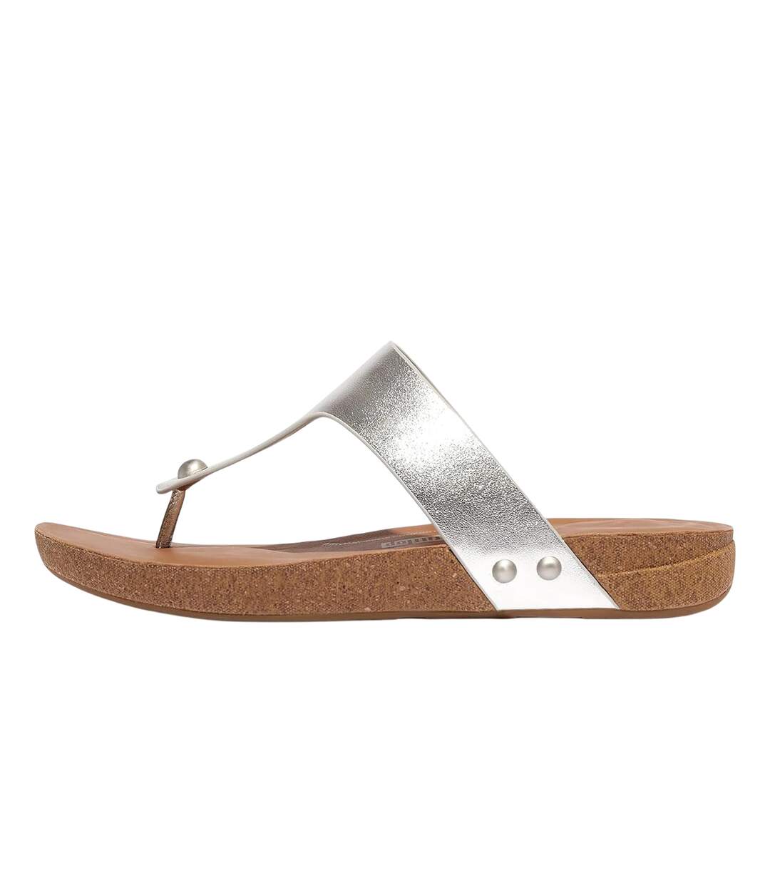 Sandales Motif/style Métallisé Iqushion Femme Argenté FitFlop-2
