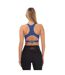 Womens/ladies Series-3 Sports Bra Blue Skins-2