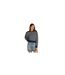 Womens/ladies Striped Boat Neck Regular Sweatshirt Black White Tommy Hilfiger-1